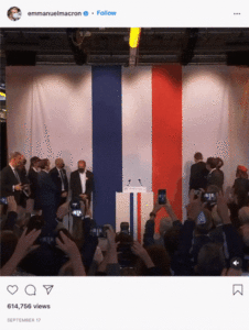TGV unveiled by President Macron